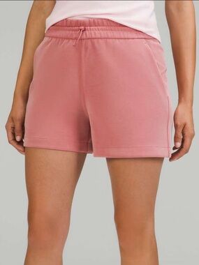 lululemon athletica Women's Drawstring Athletic Shorts - Dusty Rose Size 12